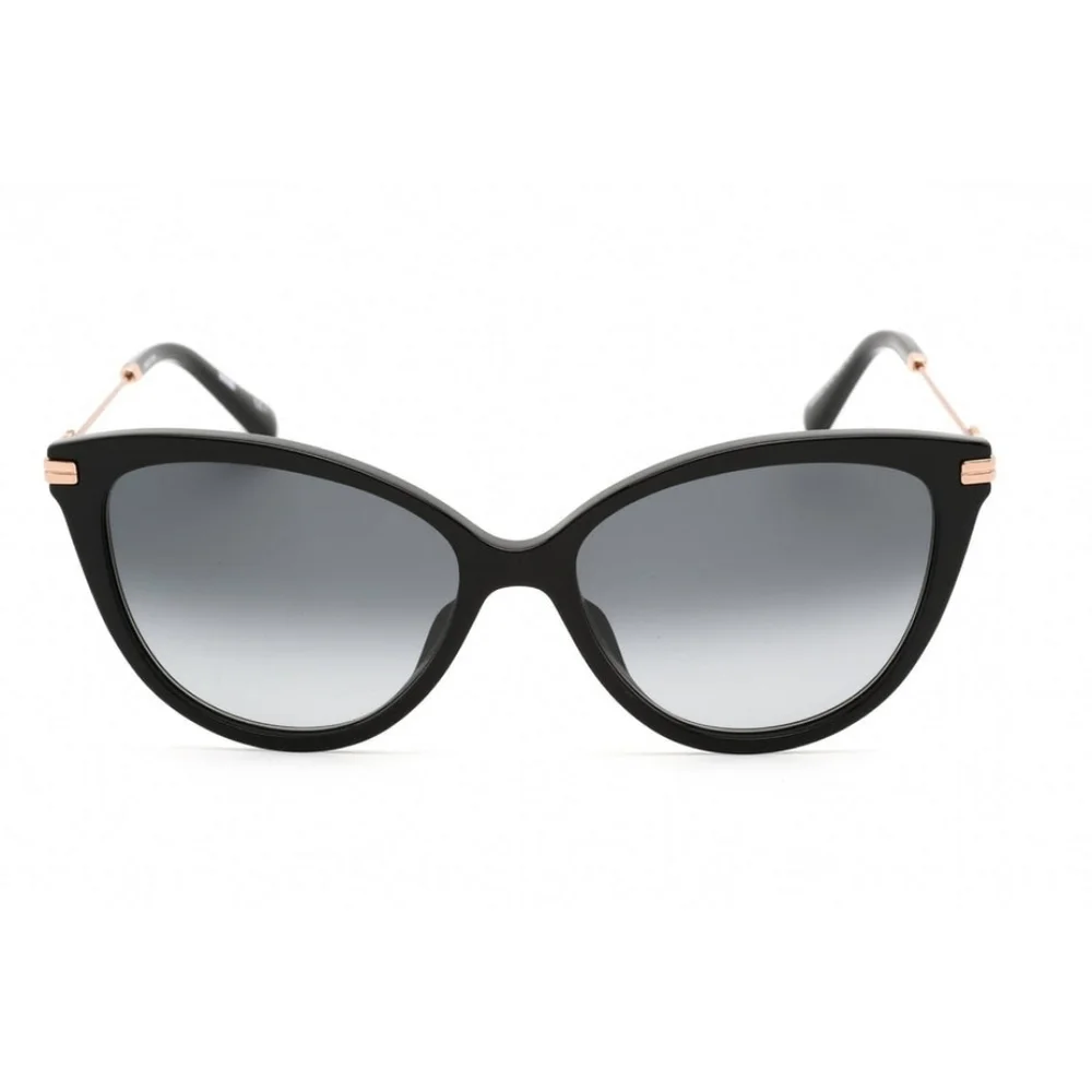 New. Moschino- Mos069/S Sunglasses Black / Grey Women's